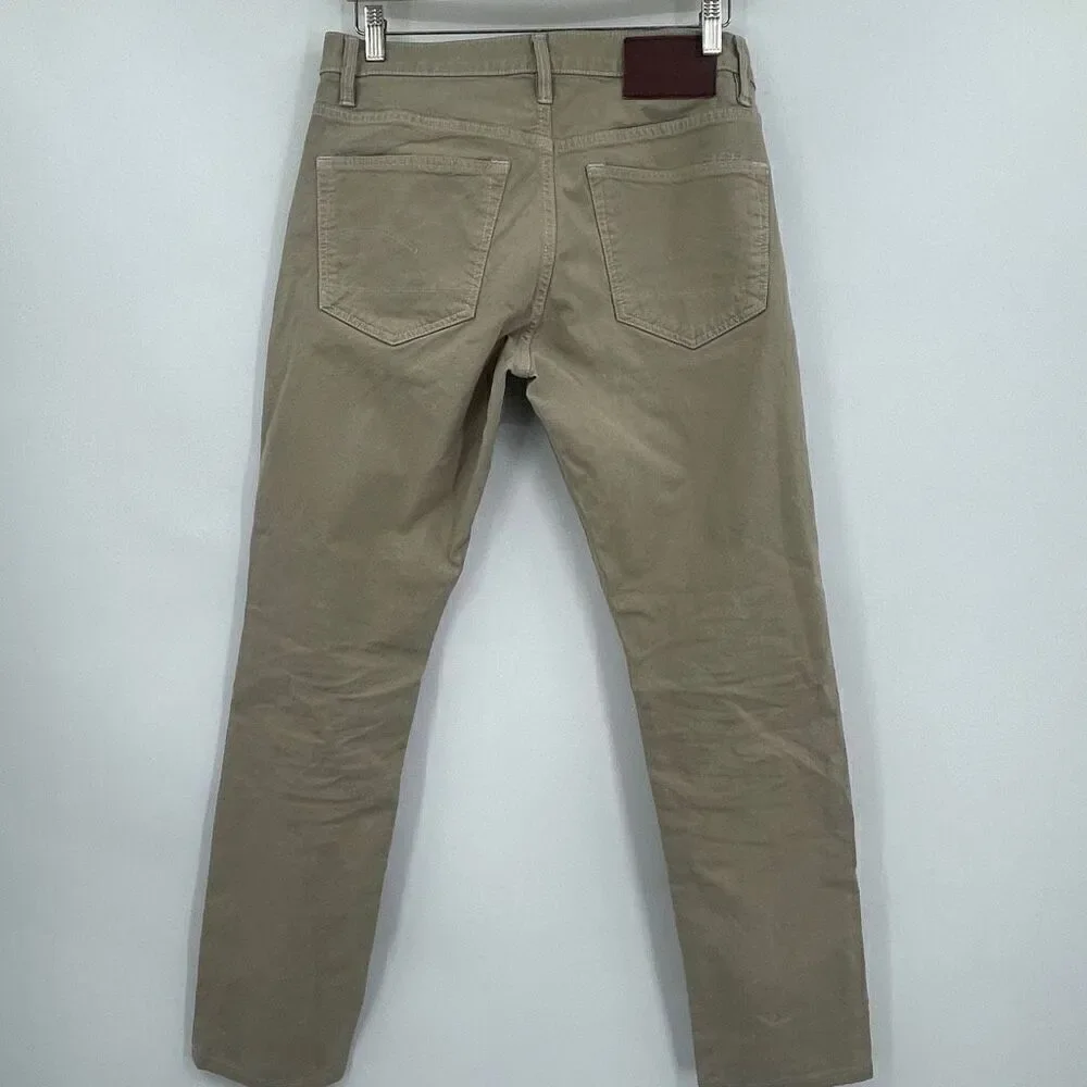 G-Raw Star Khaki Straight Leg Slim Fit Chino Denim Pants Size 29/30